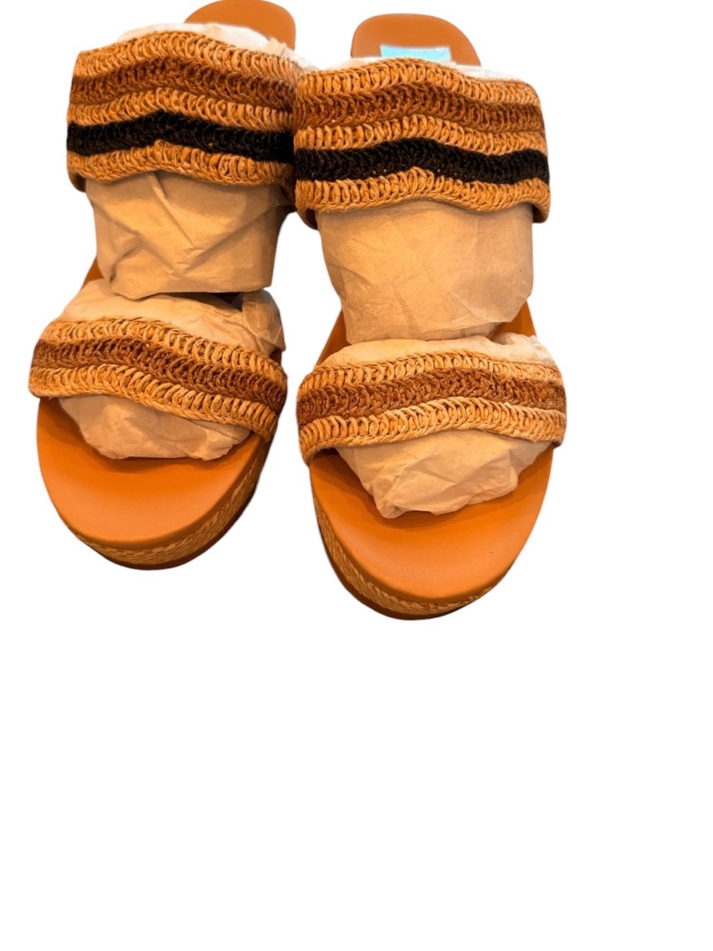 DV Dolce Vita Woven Platform Slide Sandals – Boho Raffia Wedge Sandals